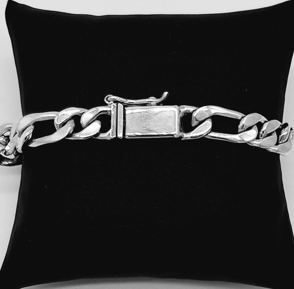 PULSERA TIPO CARTIER EN PLATA LEY 925