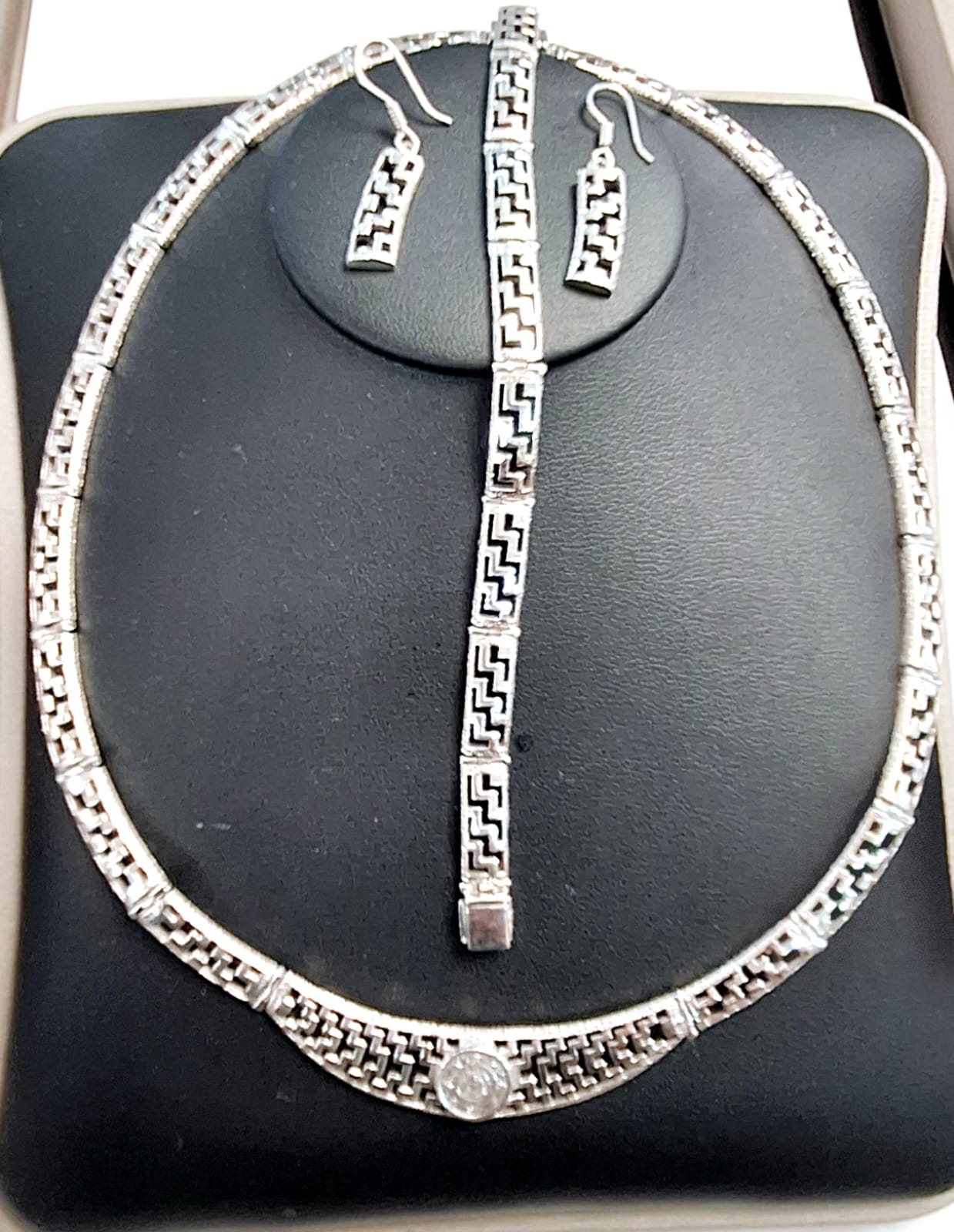 SET DE COLLAR EN PLATA LEY 950
