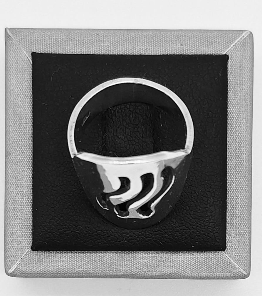 ANILLO PLATA LISA 925.