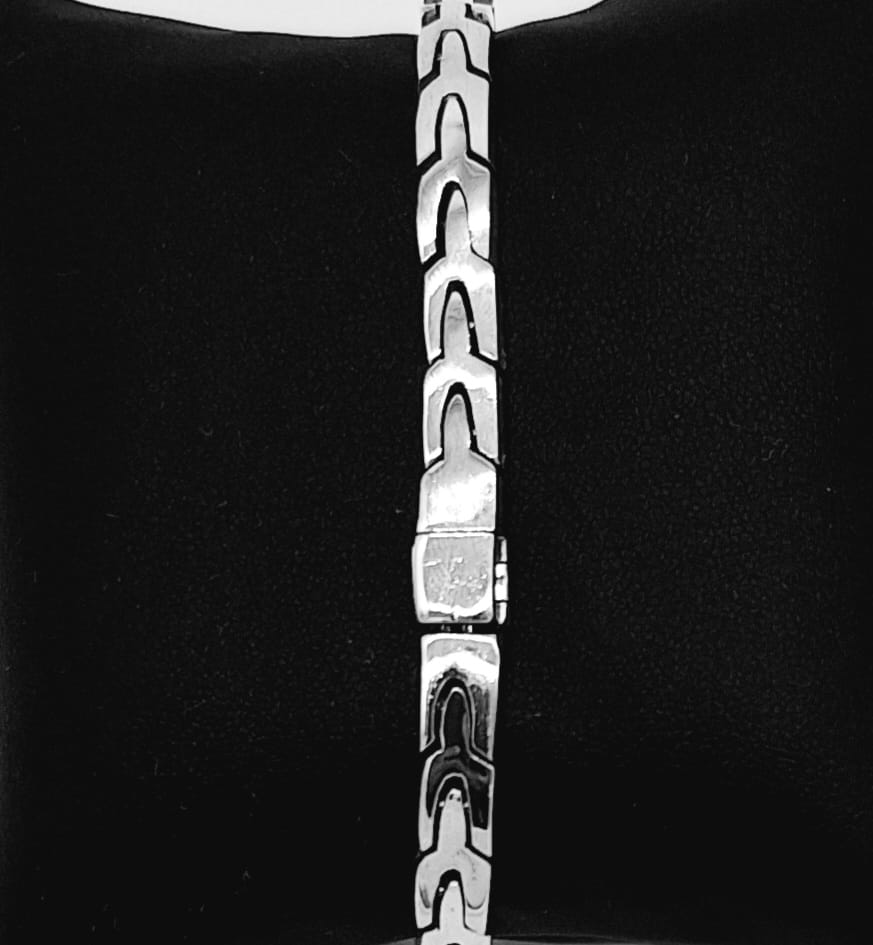 PULSERA DE ESLABONES DE PLATA LEY 925