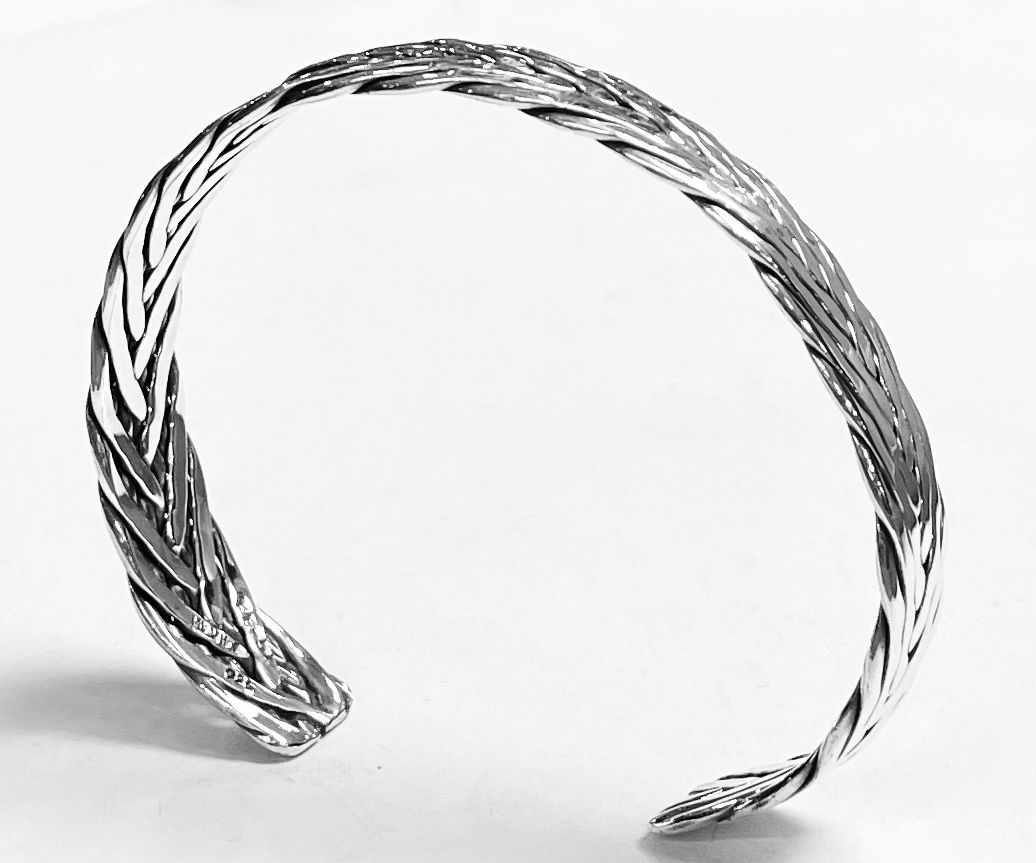 BRAZALETE TAPETILLO EN PLATA LEY 925