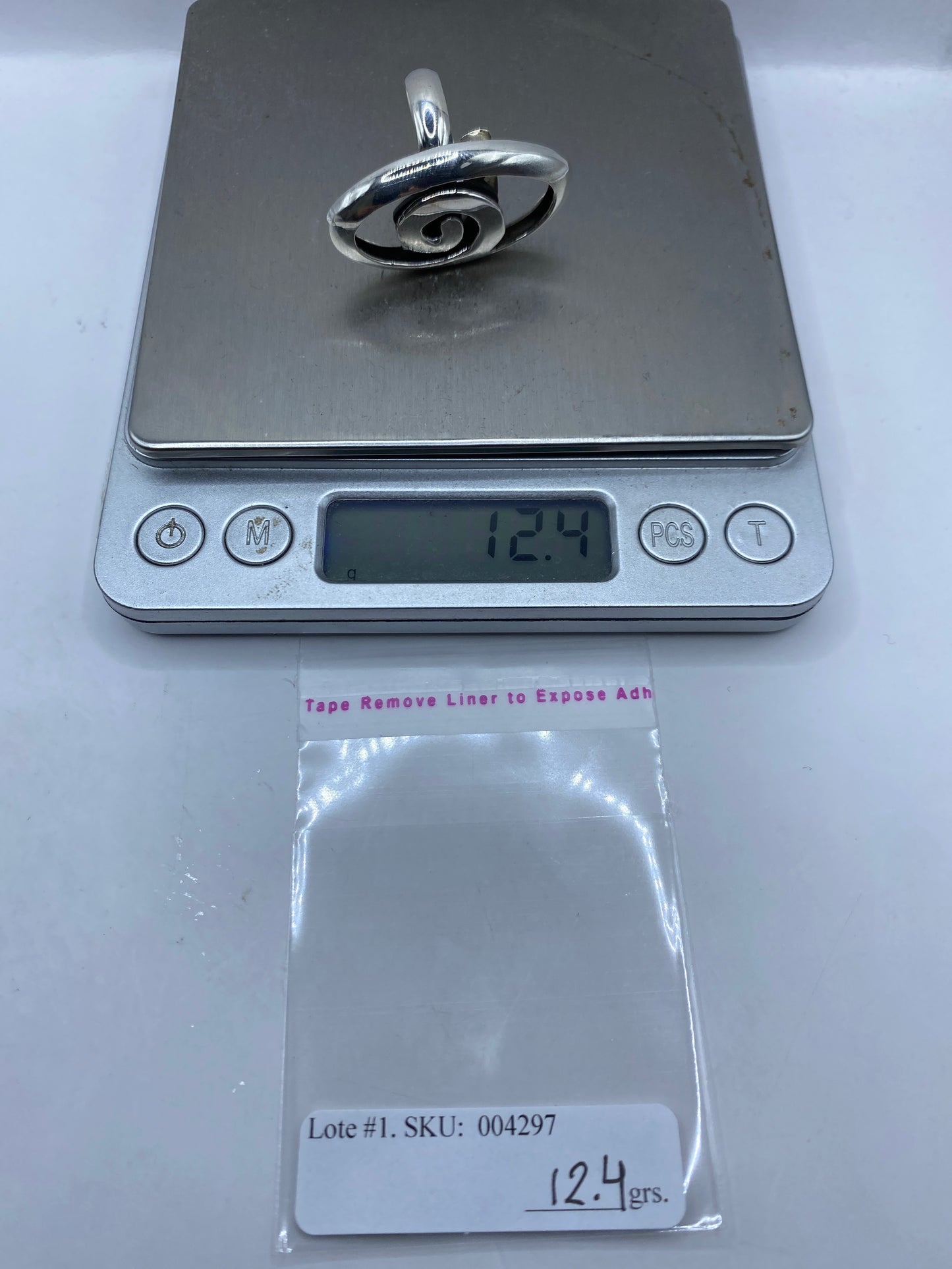 Anillo Calado Ajustable de Plata .925 — Diseño Étnico — foto 6