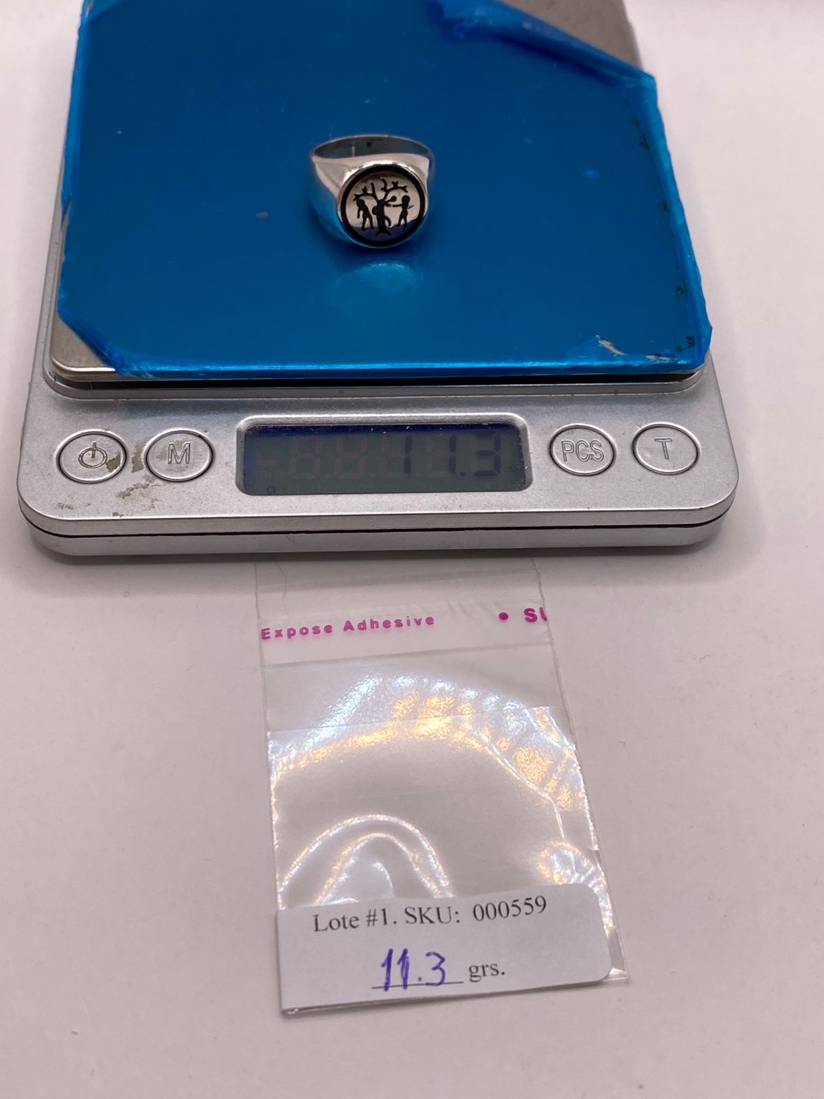 Anillo Árbol de la Vida en Plata .925 con Figuras Humanas