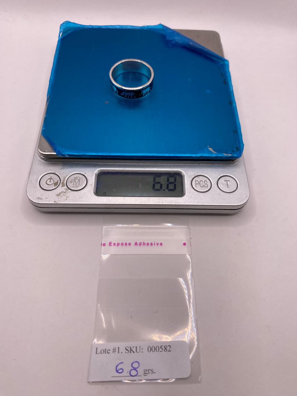 Anillo Elefantes en Plata .925 – Diseño Étnico