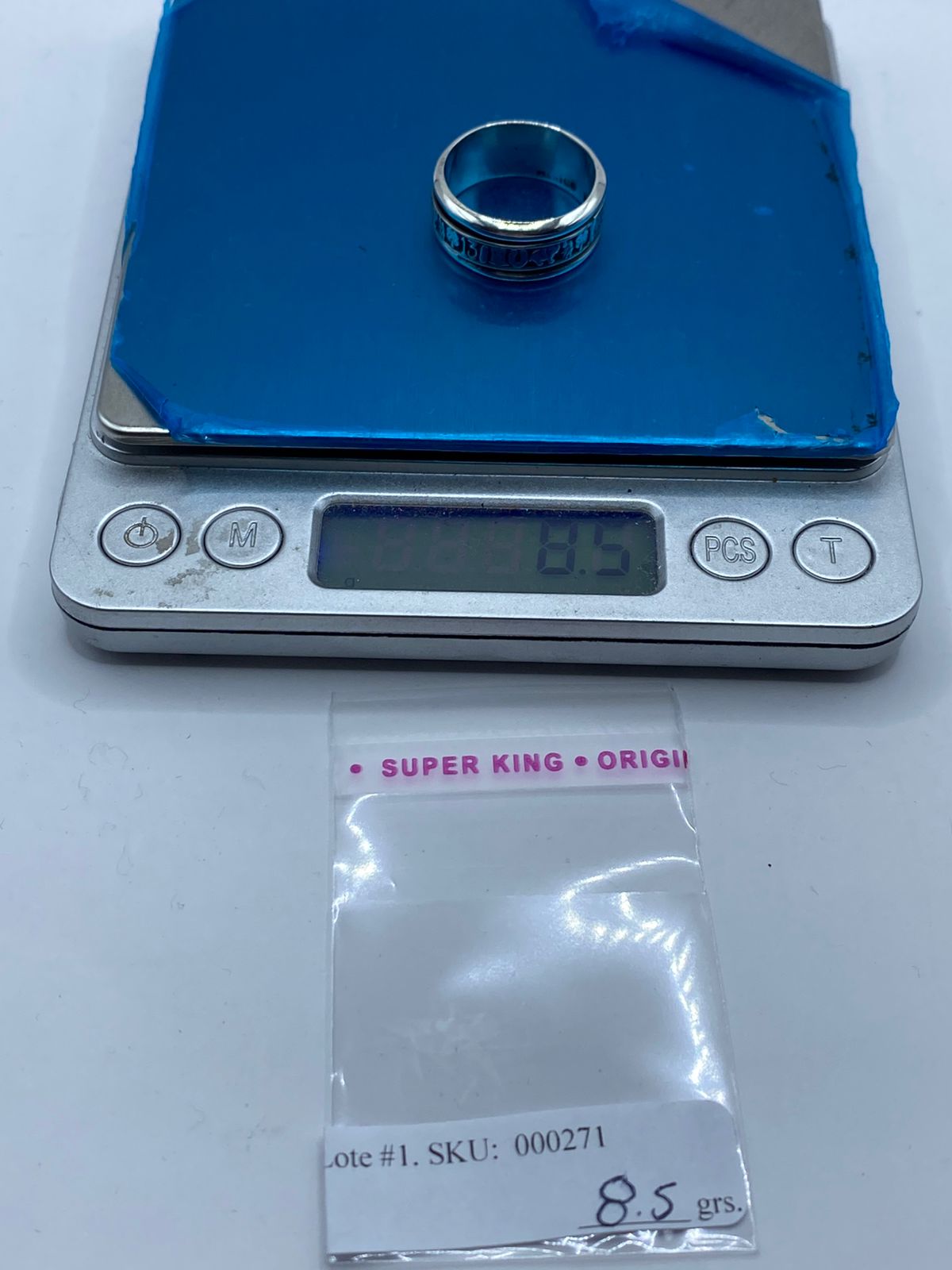 💍✨ Anillo Giratorio de Plata 925 con Símbolos de la Suerte