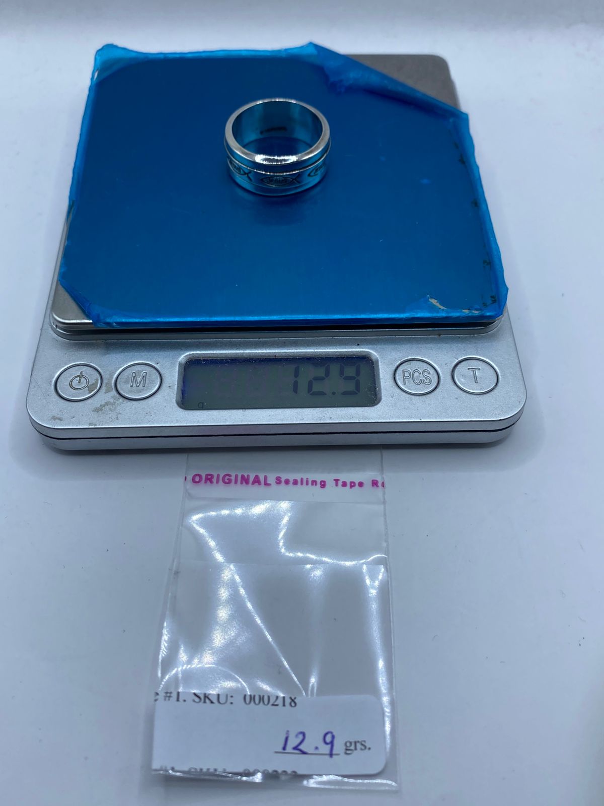 Anillo Giratorio de Plata 925 con Símbolo Ichthys y Nombre de Jesús