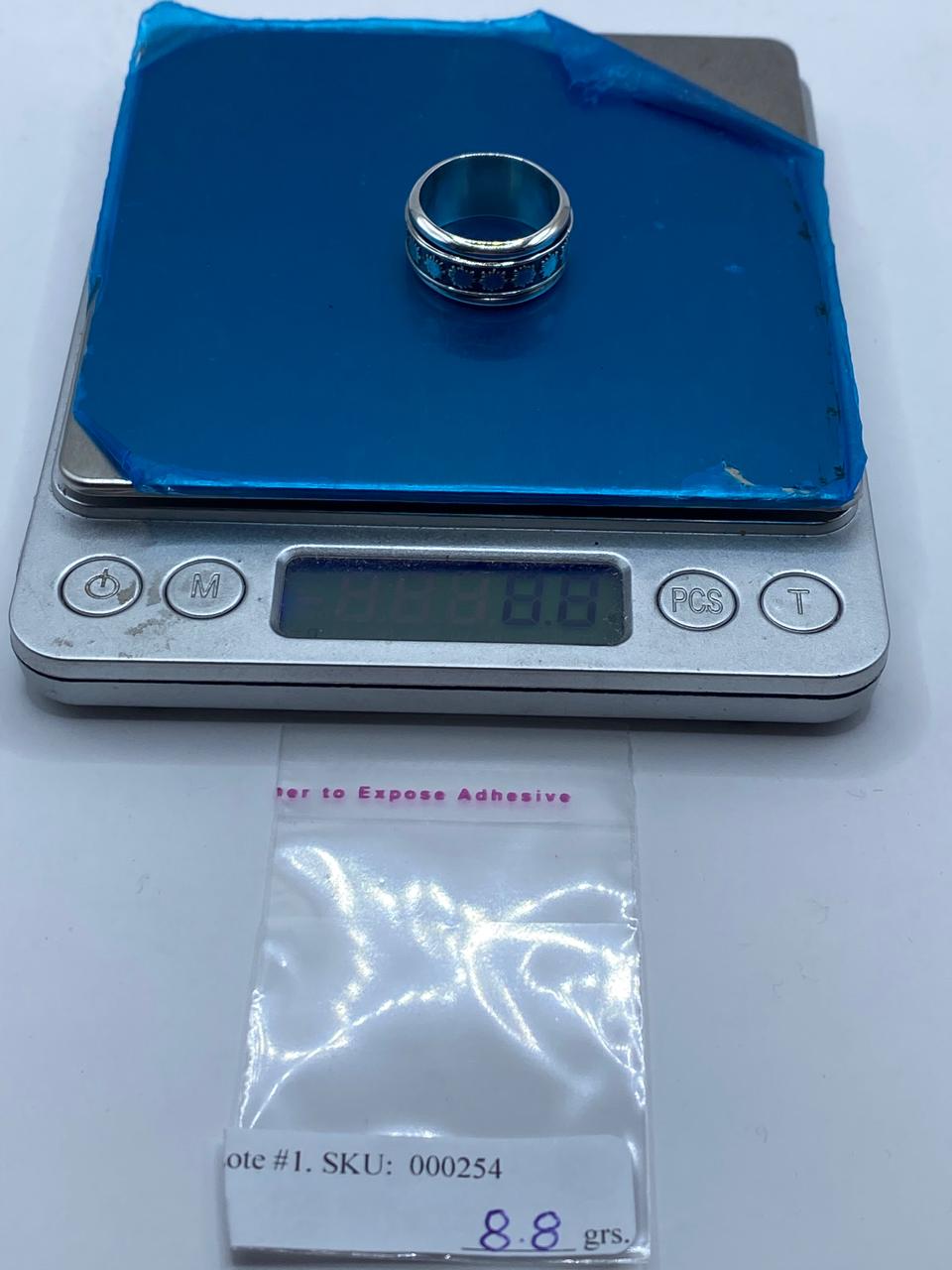 Anillo Giratorio de Plata 925 con Soles Grabados