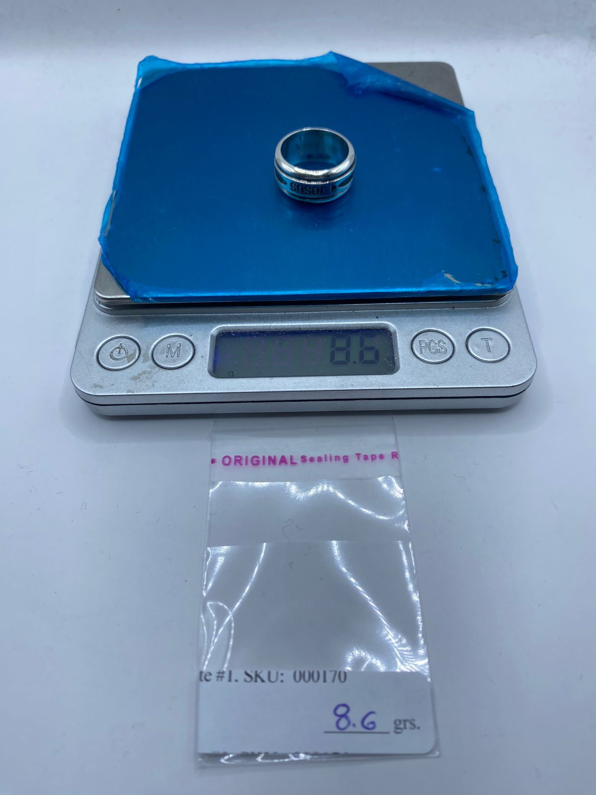 Anillo Giratorio de Plata 925 “JESÚS” con Símbolo Cristiano Ichthys ✝️🐟