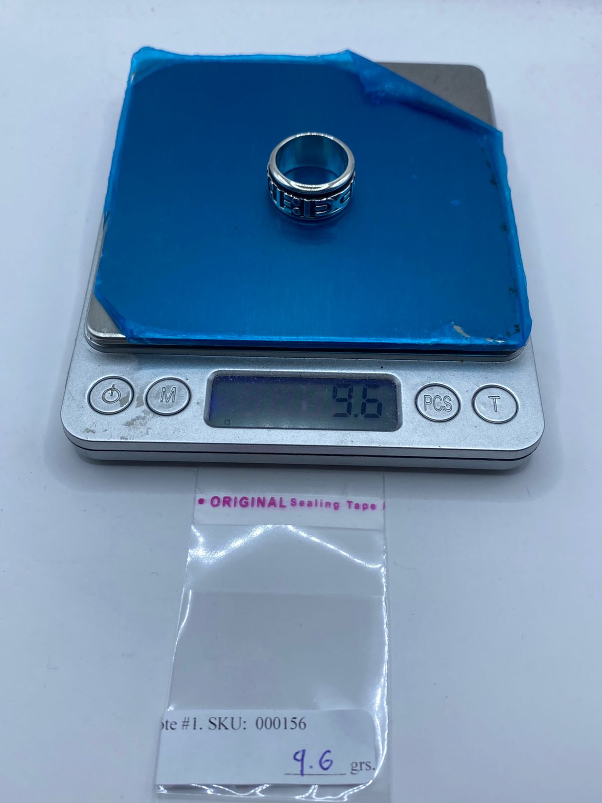 Anillo Giratorio de Plata 925 con Diseño Geométrico Abstracto