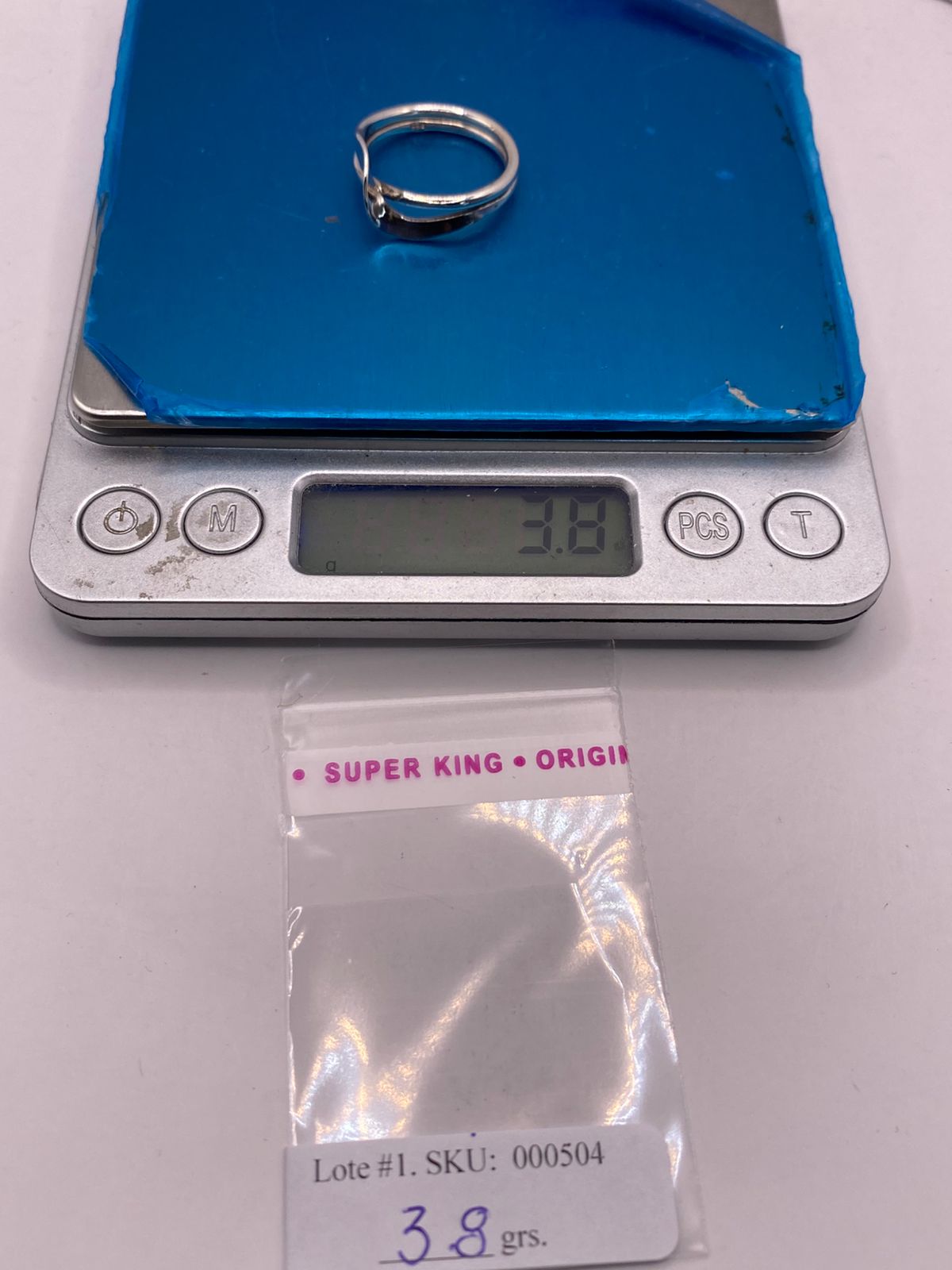 Anillo Infinito Moderno en Plata .925