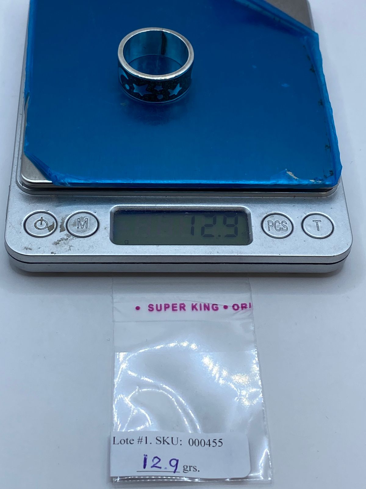 🌙⭐ Anillo de Malaquita con Diseño Luna y Estrellas en Plata .925