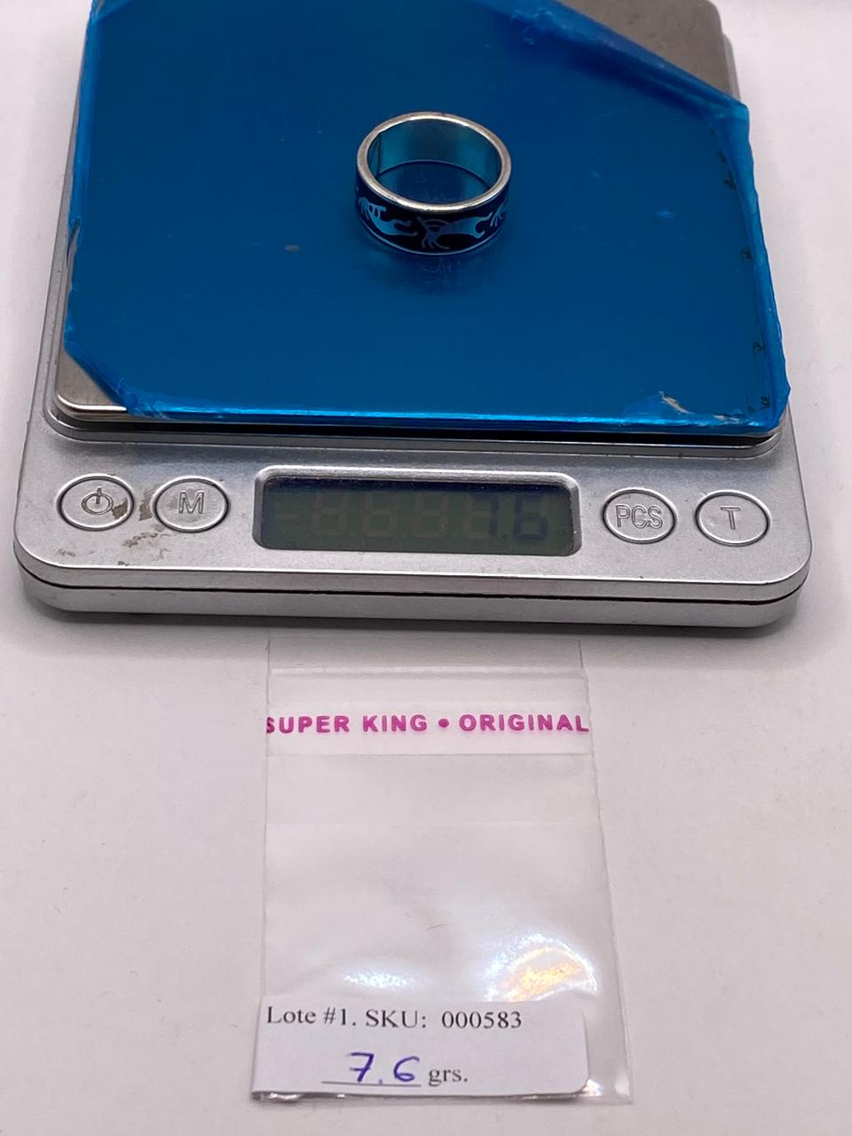 Anillo de Plata .925 con Figura Prehispánica