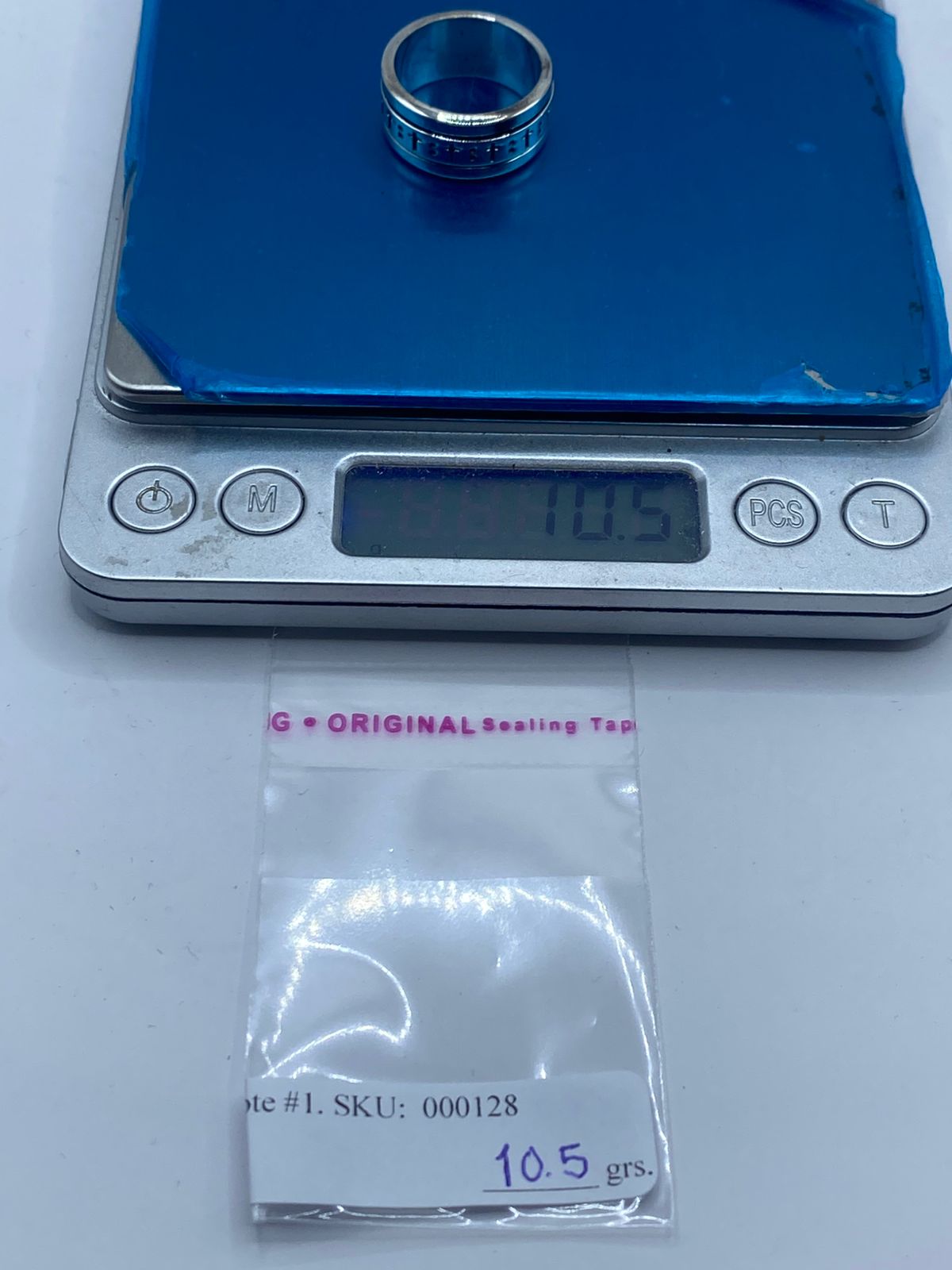 🙏 Anillo Giratorio de Plata 925 con Cruces Grabadas