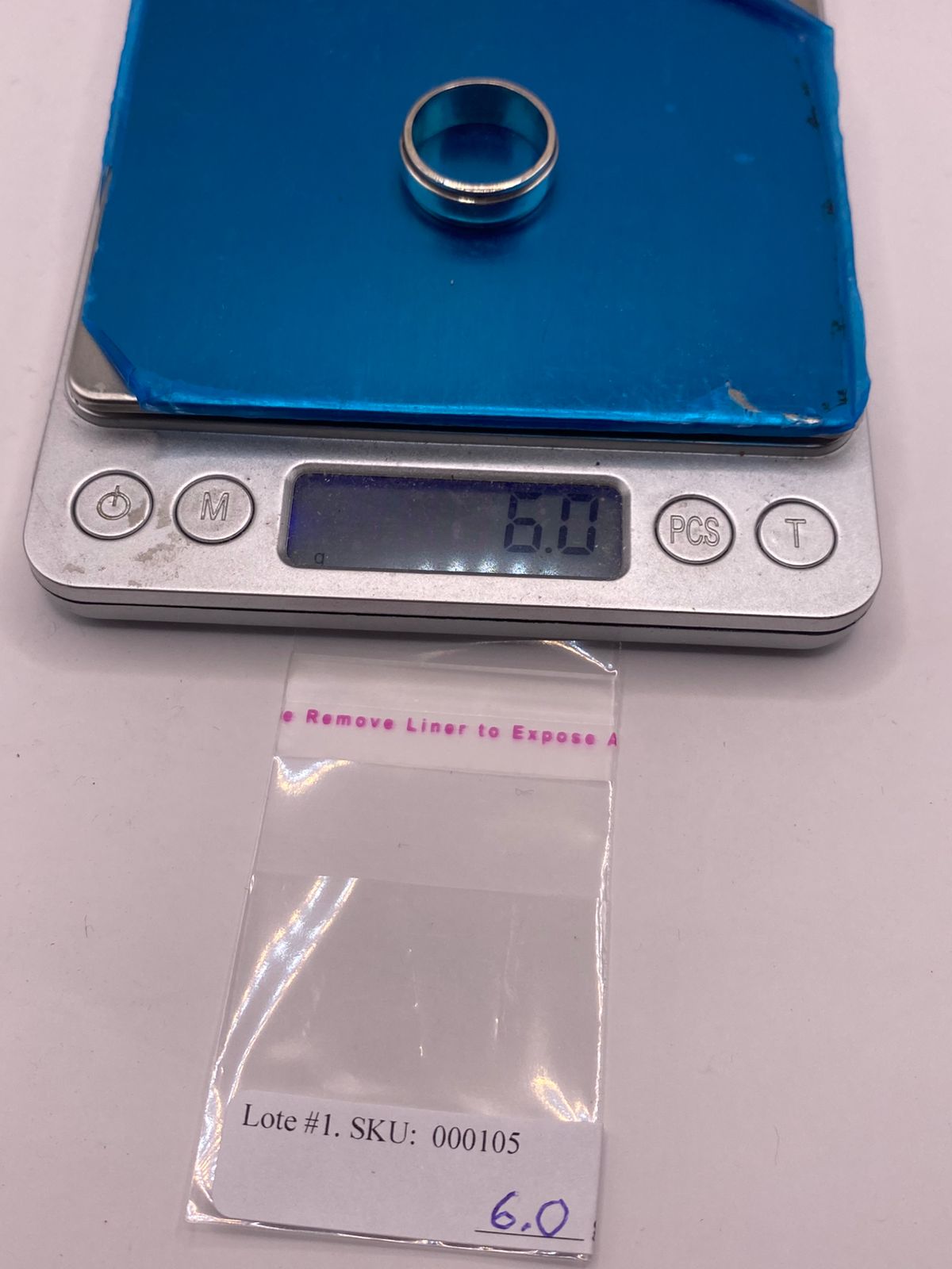 Anillo Liso de Plata 925 con Acabado Pulido Clásico