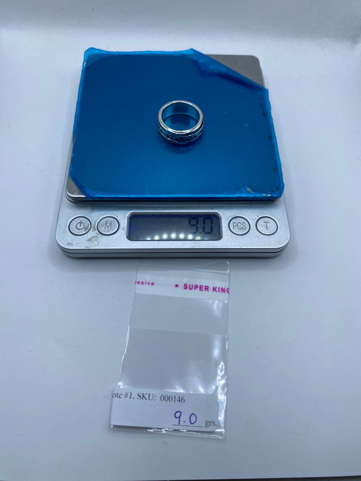 💍 Anillo de Plata 925 con Greca en Espiral