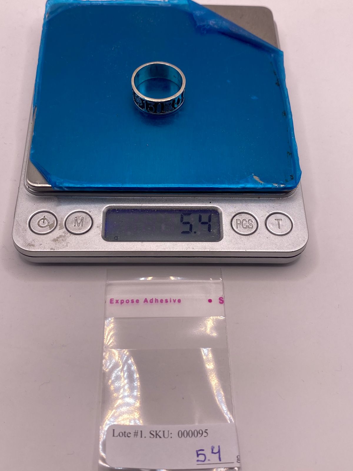 Anillo de la Suerte en Plata 925 con Símbolos