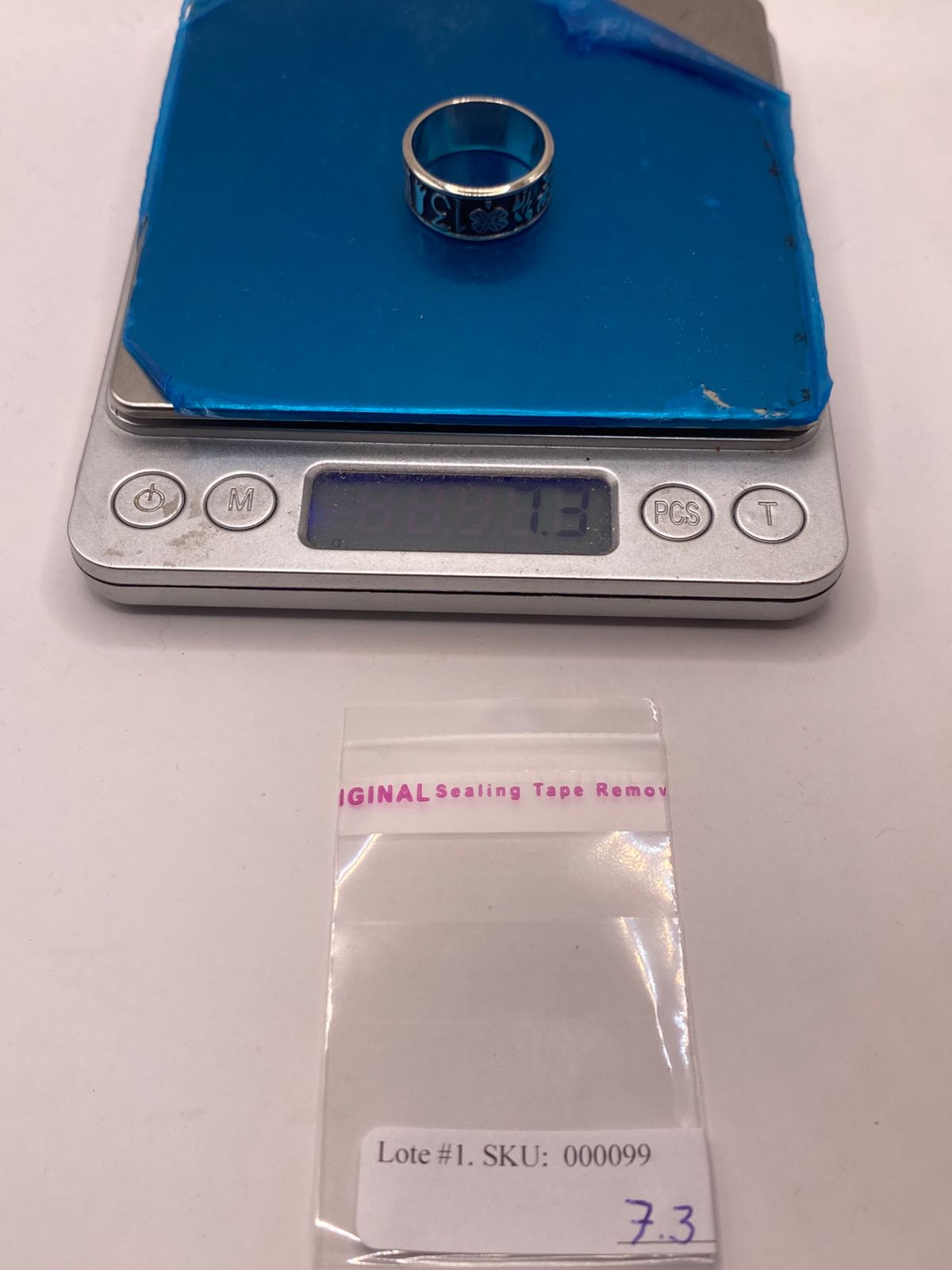 Anillo de la Suerte en Plata 925 con Símbolos