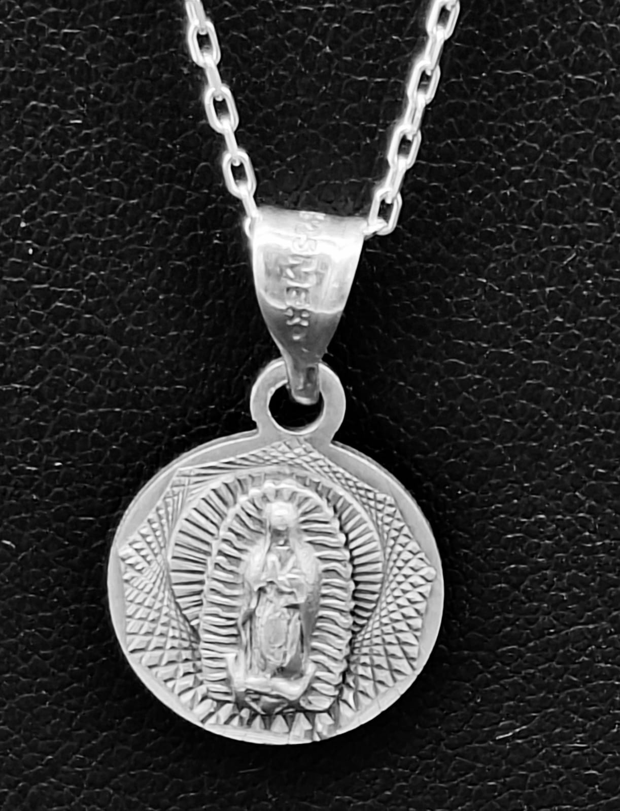 DIJE PLATA LEY 925 , VIRGEN DE GUADALUPE
