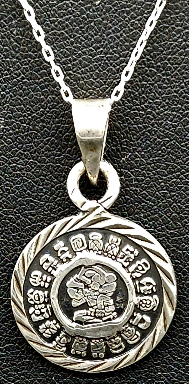 DIJE PLATA LEY 925, CALENDARIO MAYA