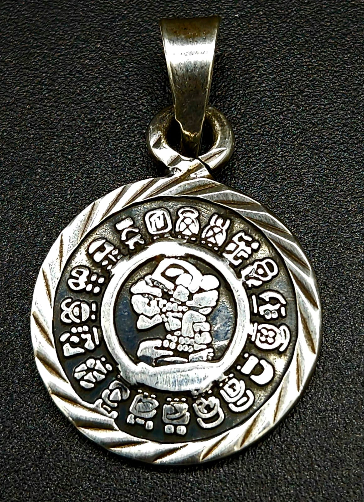 DIJE PLATA LEY 925, CALENDARIO MAYA