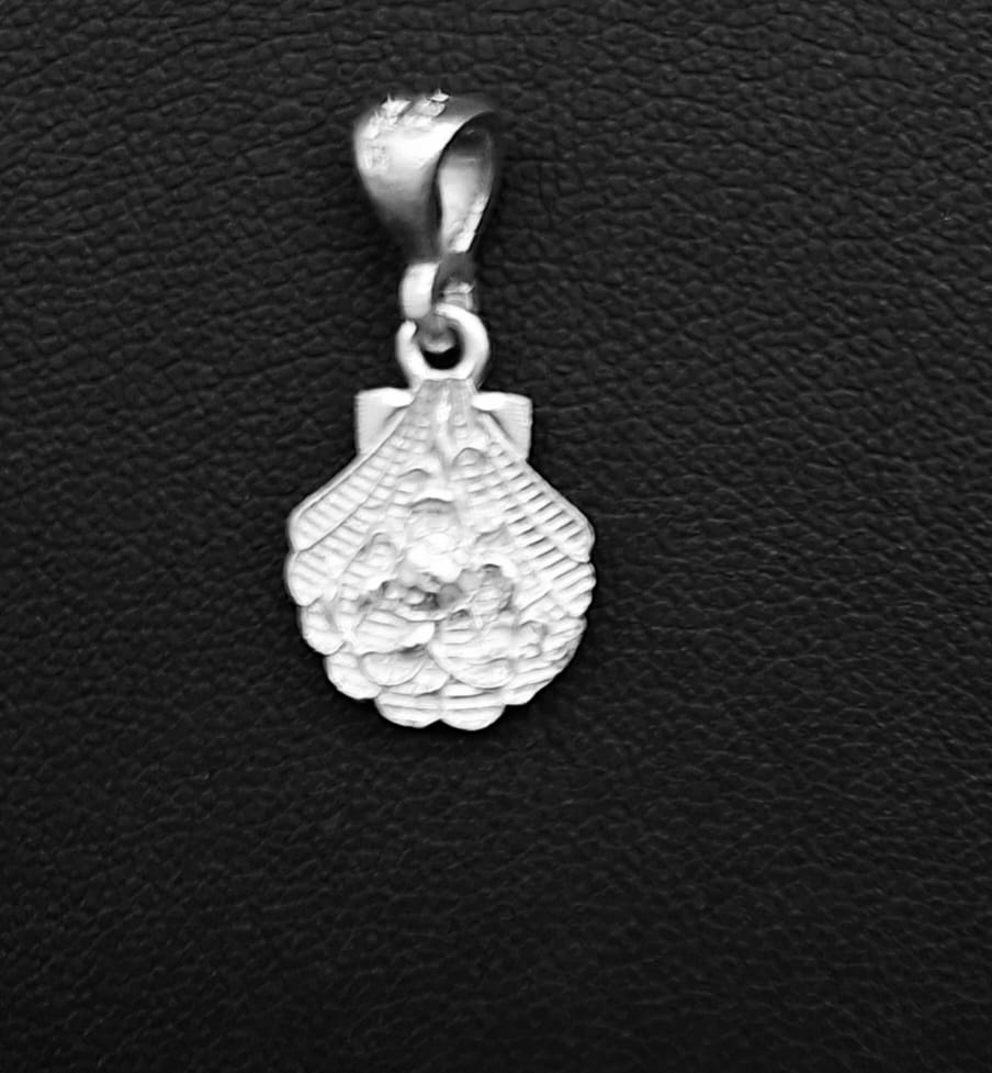DIJE PLATA LEY 925 , CONCHA DE MAR.