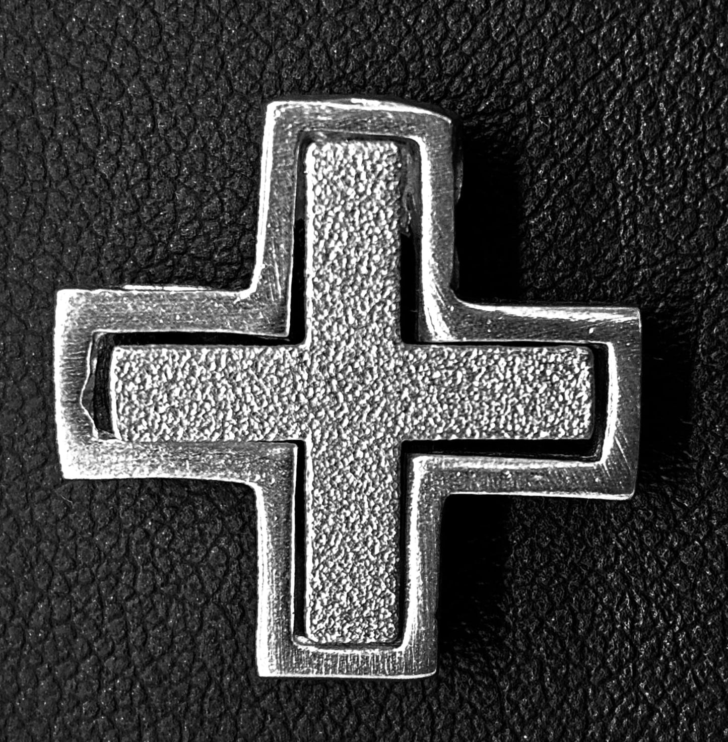 DIJE PLATA LEY 925,CRUZ DIAMANTADA