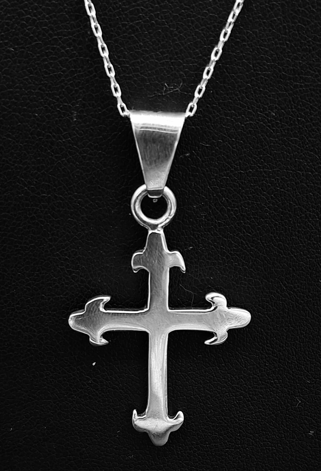 DIJE PLATA LEY 925, CRUZ