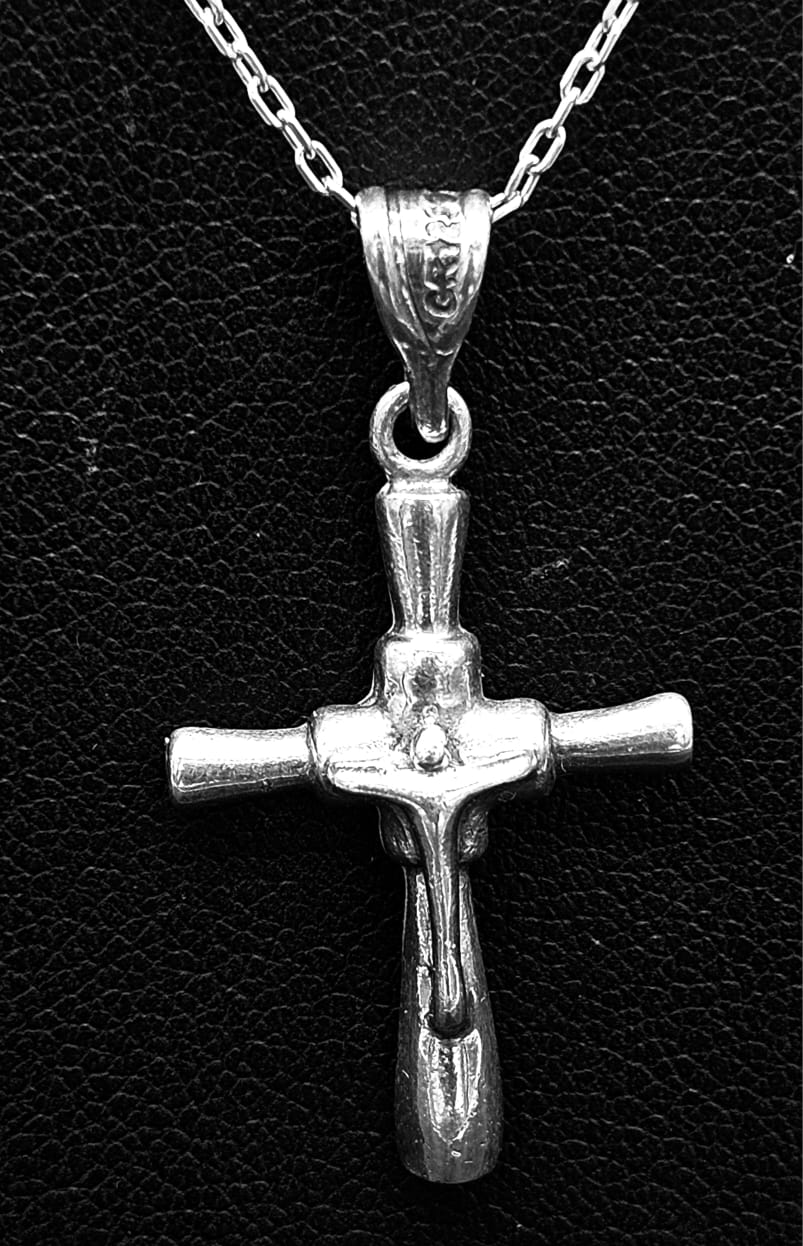 DIJE PLATA LEY 925 , CRUZ