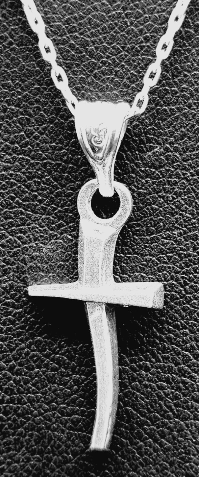 DIJE PLATA LEY 925, CRUZ