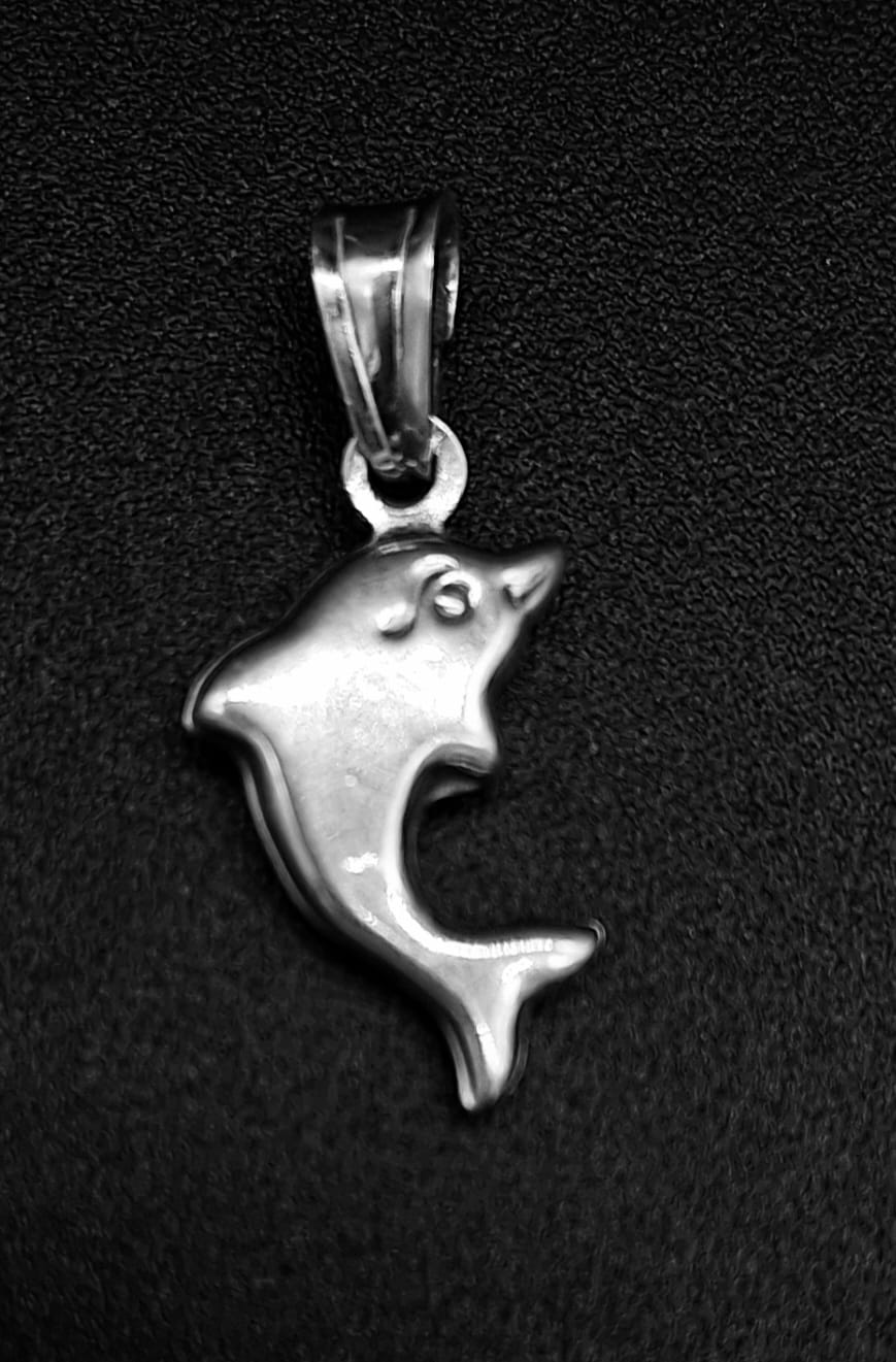 DIJE PLATA LEY 925, DELFIN