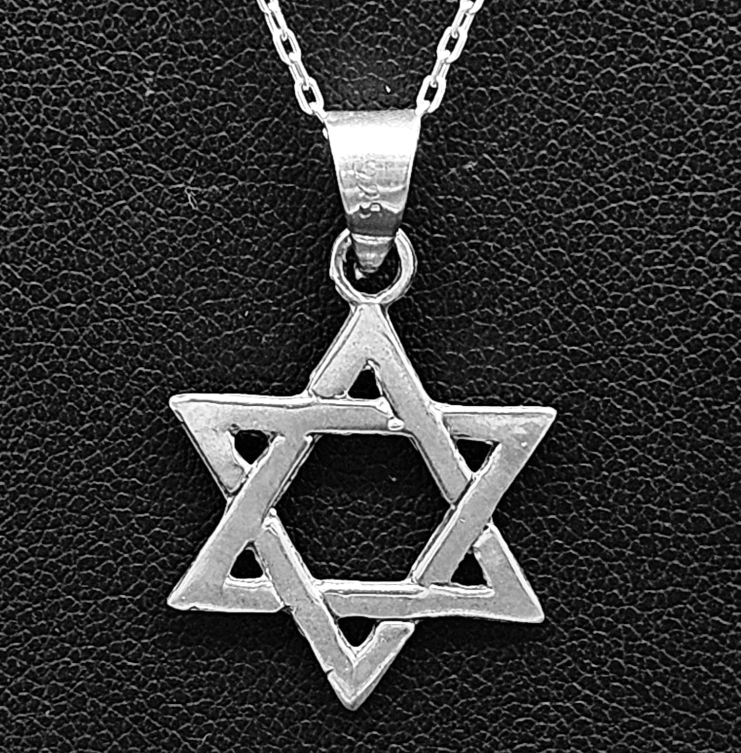 DIJE PLATA LEY 925, ESTRELLA DE DAVID