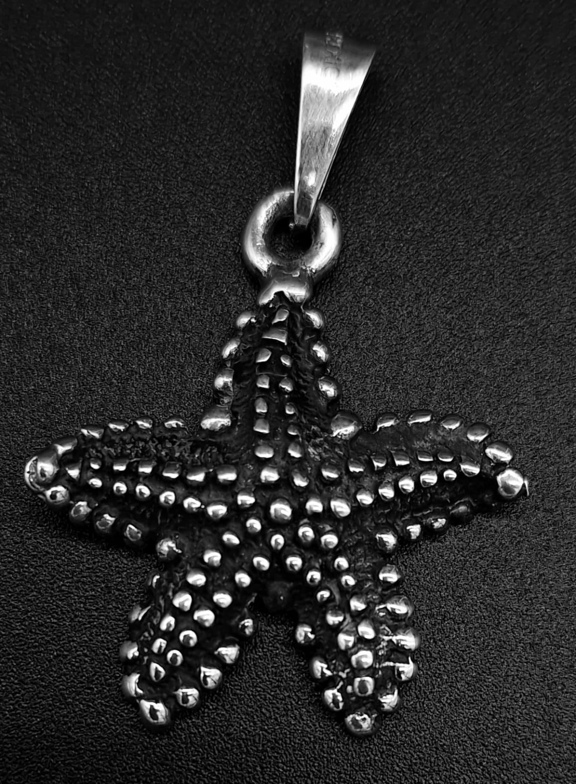 DIJE PLATA LEY 925 , ESTRELLA DE MAR