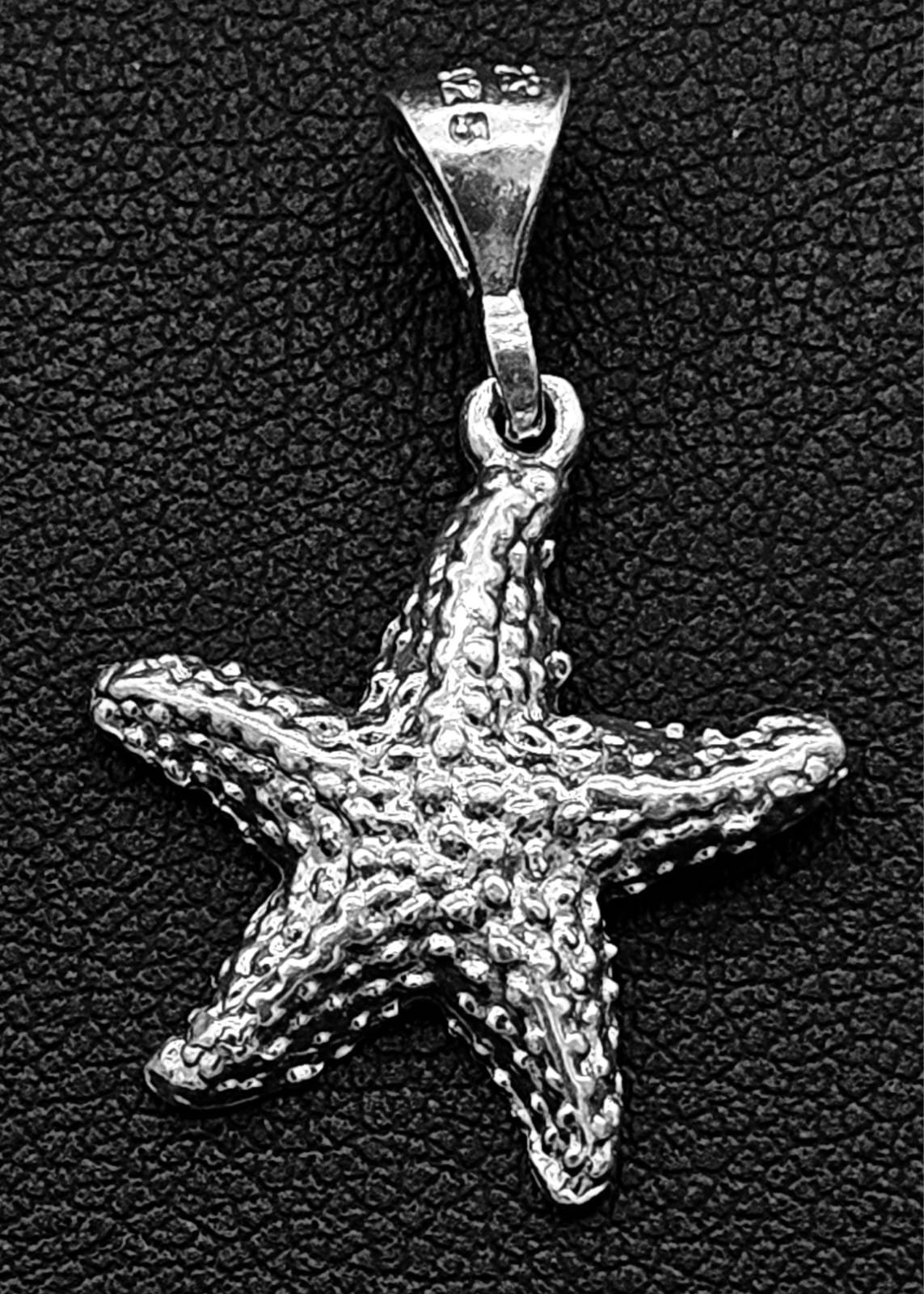 DIJE PLATA LEY 925, ESTRELLA