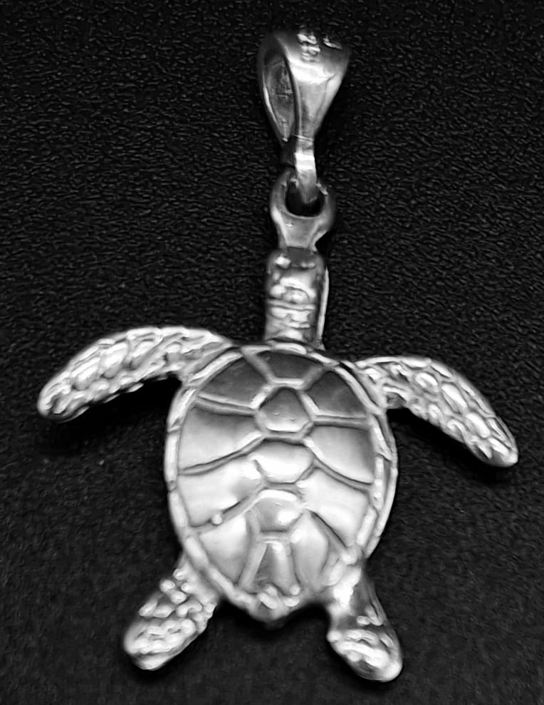 DIJE PLATA LEY 925 ,TORTUGA