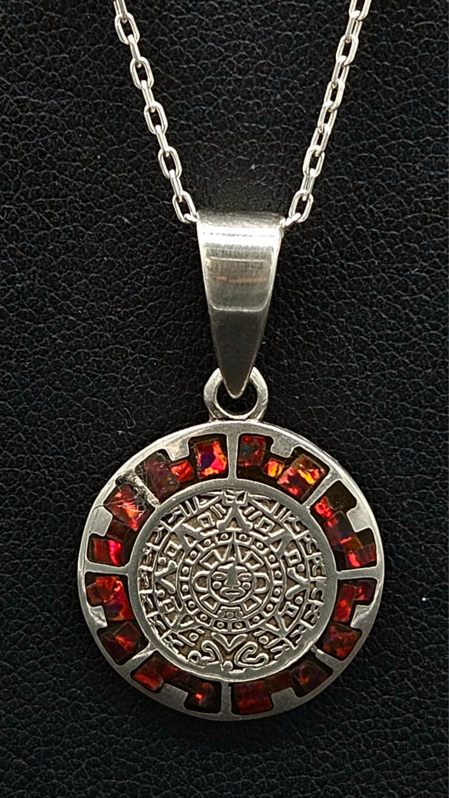 DIJE PLATA LEY 950 CALENDARIO AZTECA