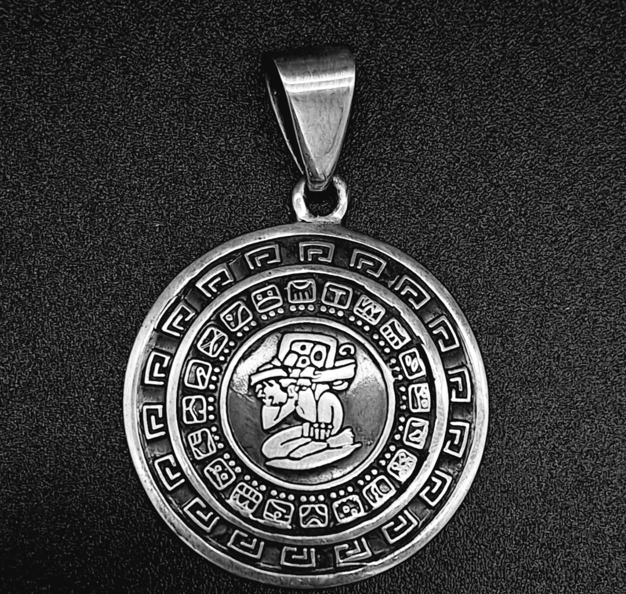 DIJE PLATA LEY 925 CALENDARIO MAYA