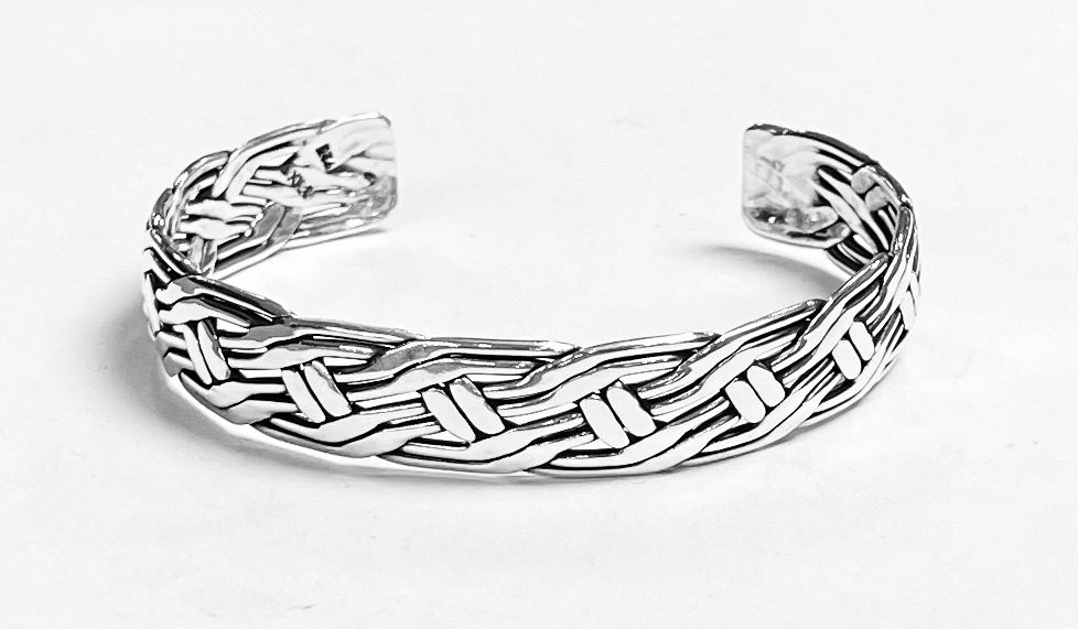 BRAZALETE TAPETILLO EN PLATA LEY 925