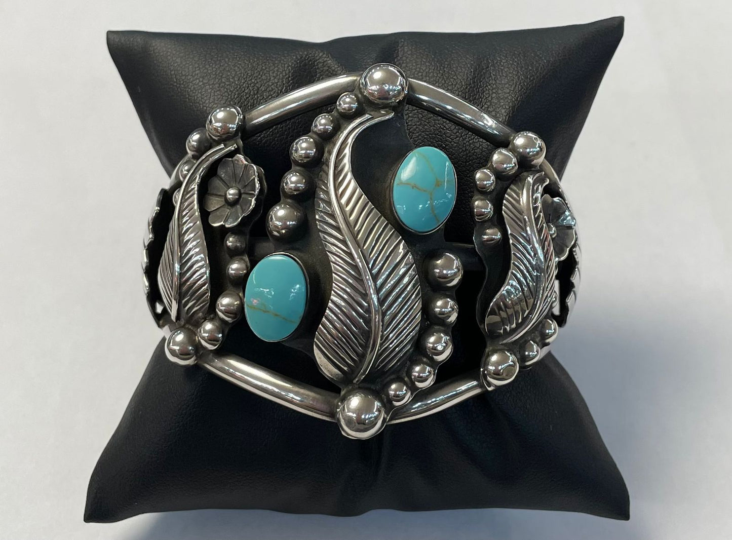 BRAZALETE EN PLATA 925 CON TURQUESA
