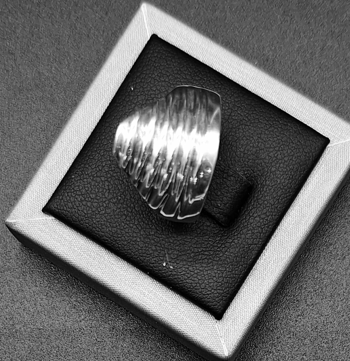 ANILLO PLATA LEY 925