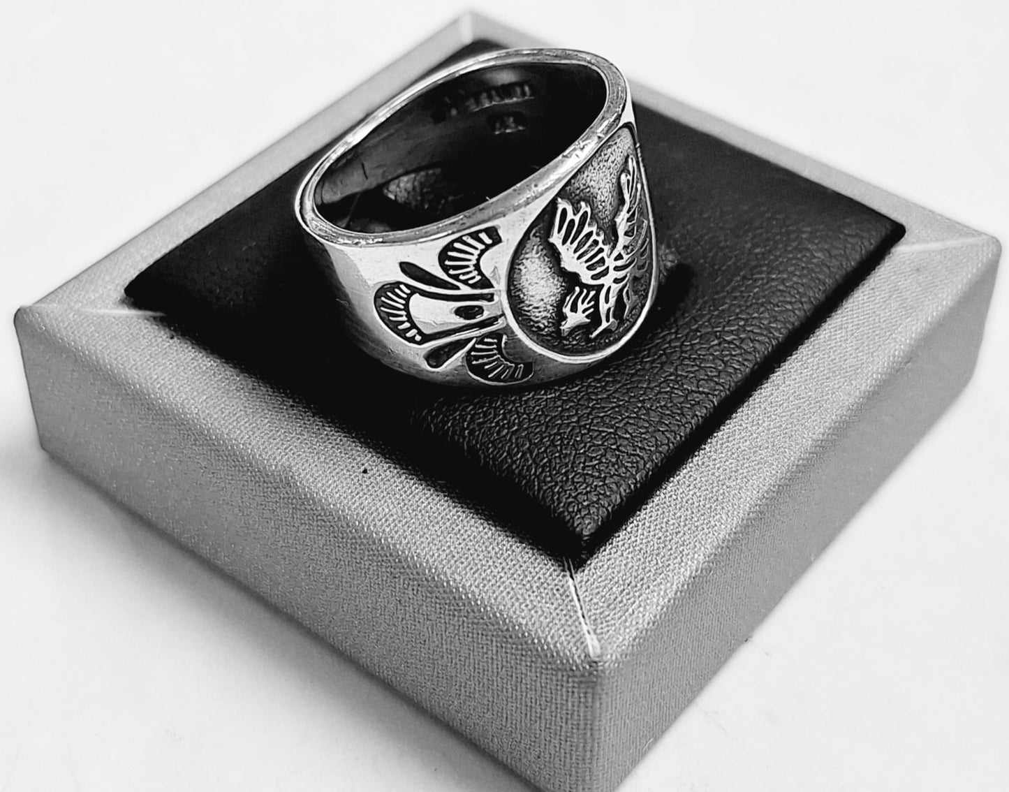 ANILLO PLATA LEY 925