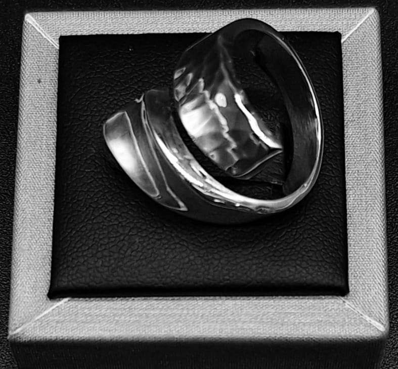 ANILLO PLATA LEY 925