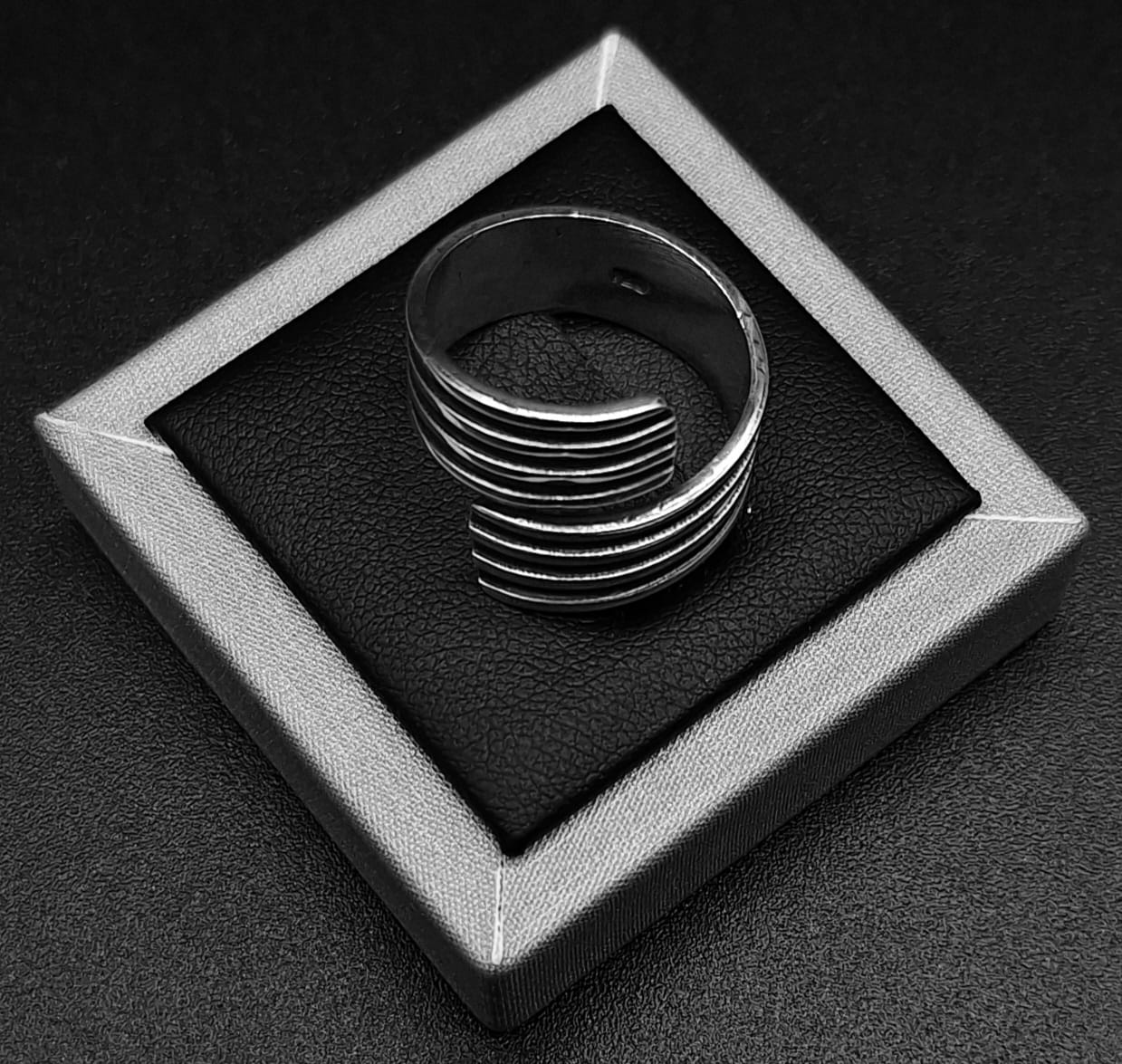 ANILLO PLATA LEY 925