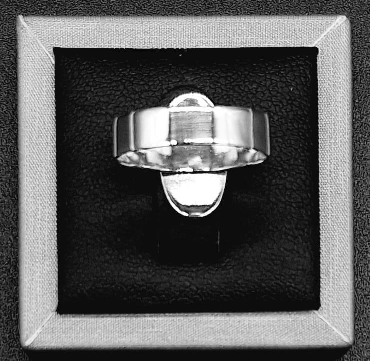 ANILLO PLATA LEY 925 , KOKOPELLI