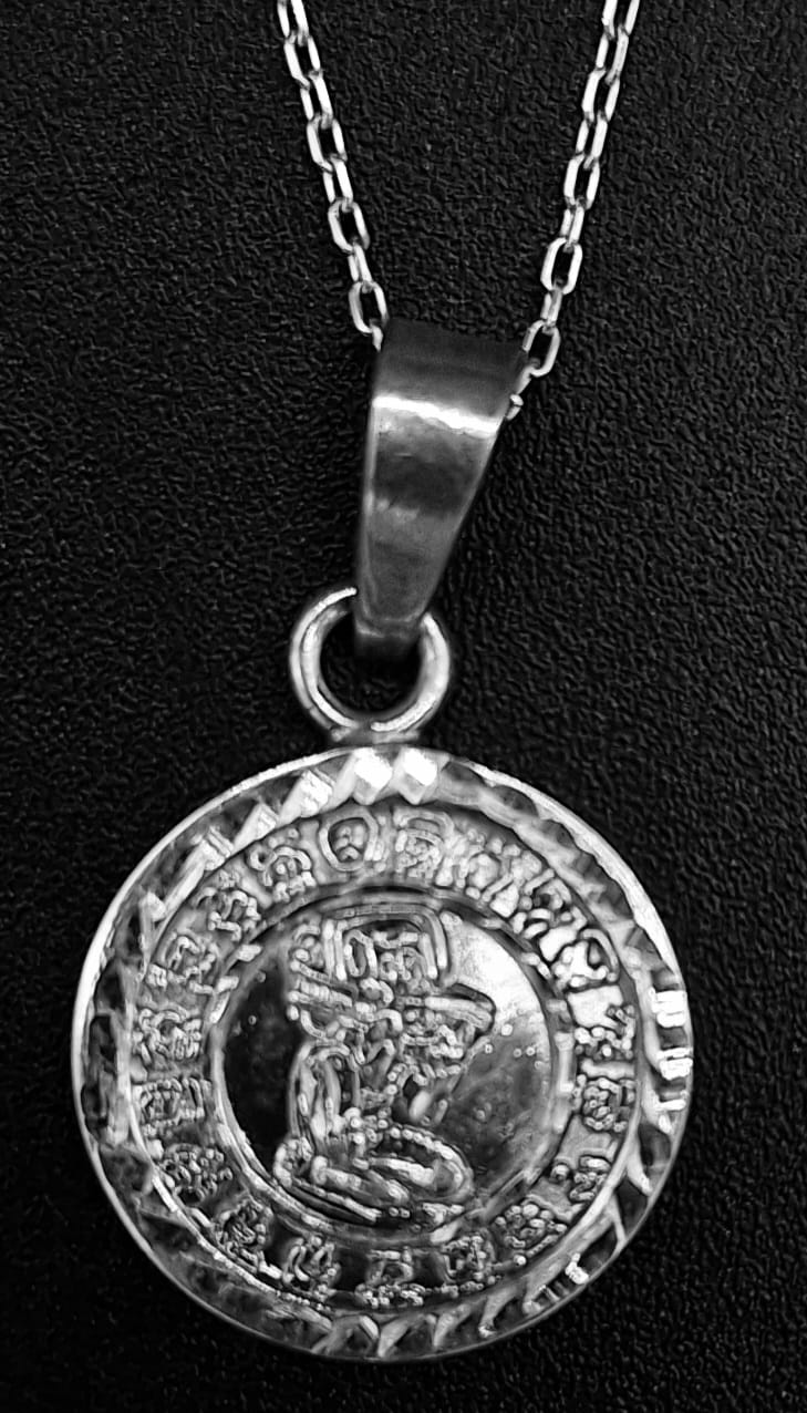DIJE PLATA LEY 925, CALENDARIO MAYA