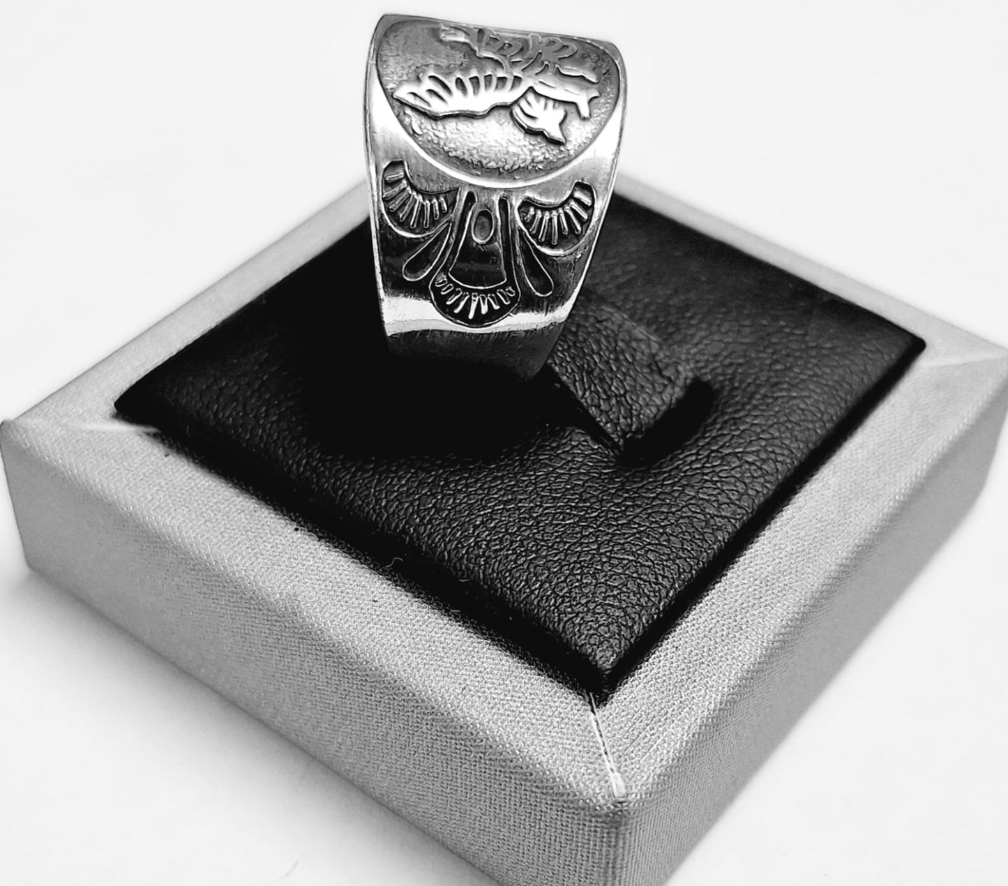 ANILLO PLATA LEY 925