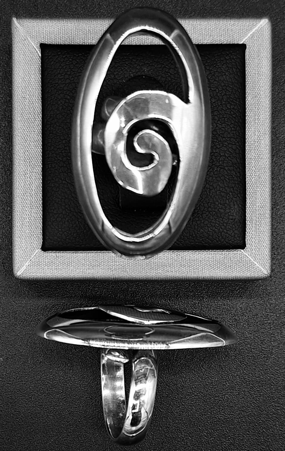 ANILLO PLATA LEY 925 , VINTAGE