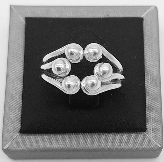 ANILLO PLATA LEY 925