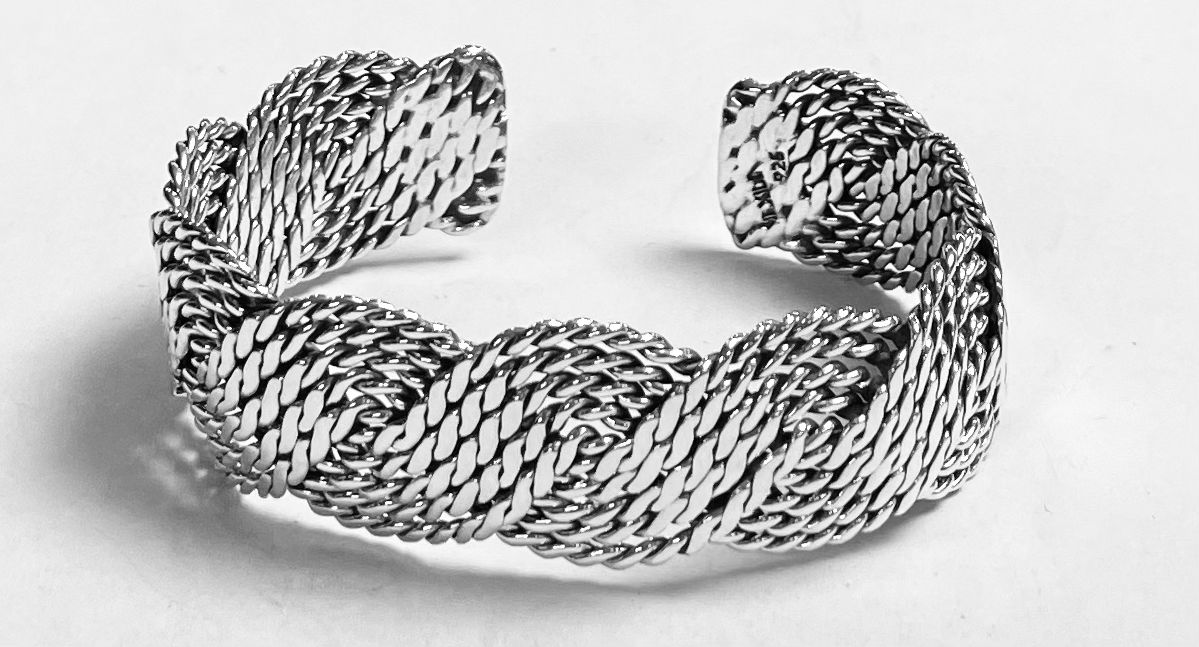 BRAZALETE EN PLATA LEY 925