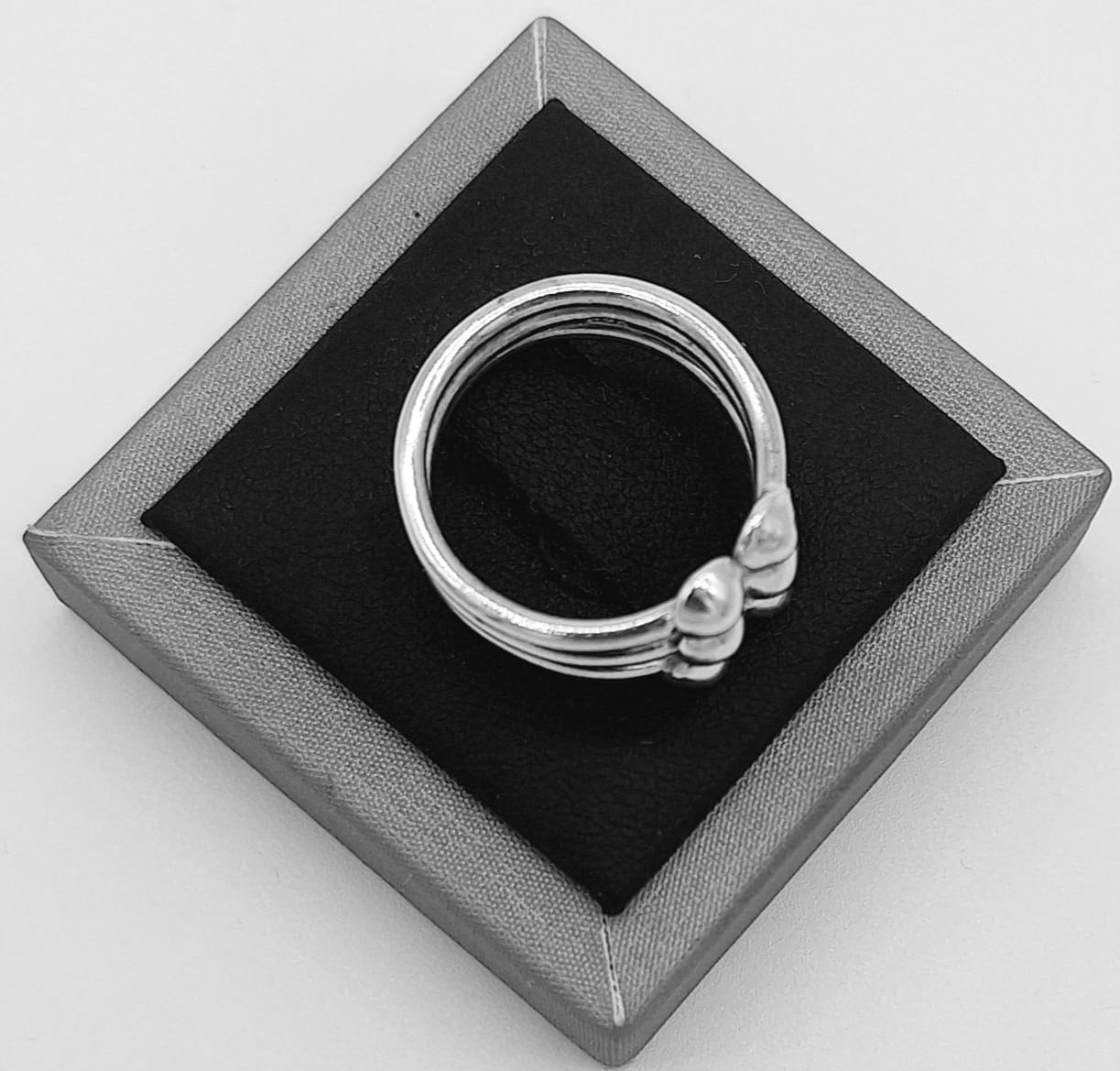 ANILLO PLATA LEY 925