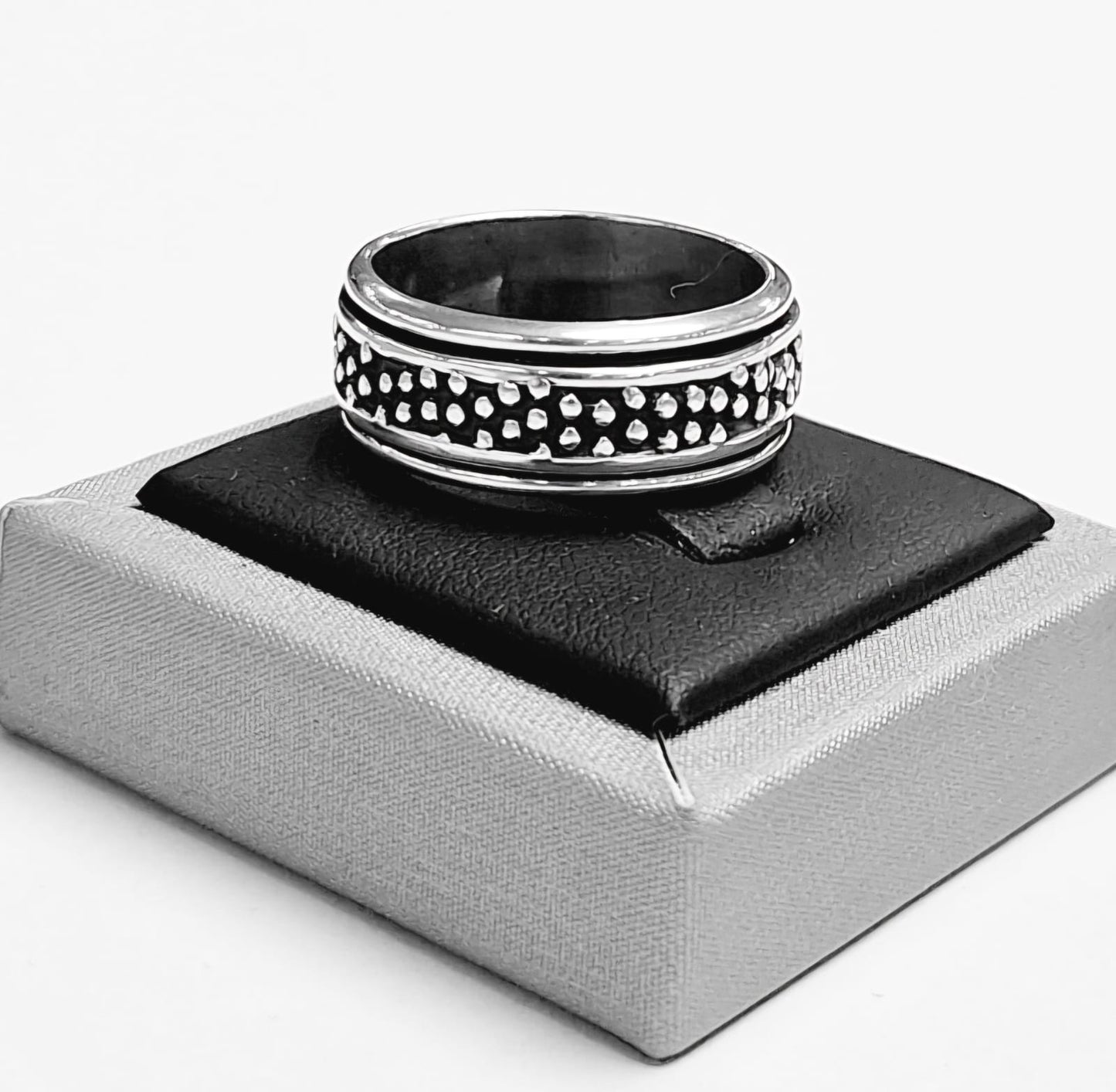 ANILLO ANTI ANSIEDAD EN PLATA LEY 925